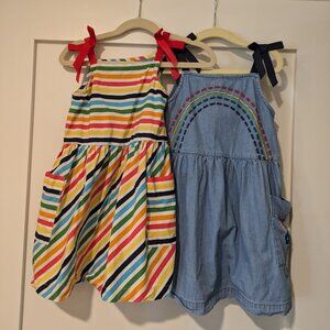 Two Hanna Andersson Sundresses (4T) - Bundle